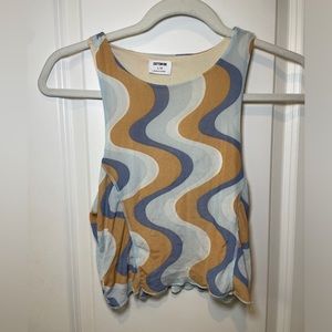 COTTON ON TANK TOP - VINTAGE PRINT